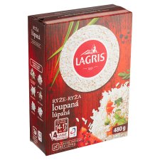 Lagris Long-Grain Peeled Rice in Boiling Bags 480g