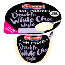 Ehrmann High Protein Double White Choc Style pudinkový dezert 200g