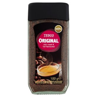 Tesco Original Rozpustná káva sušená 100g