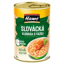 Hamé Slovácká klobása s fazolí 400g