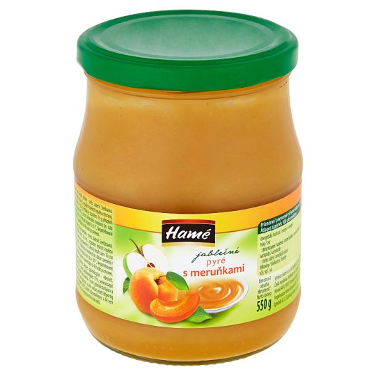 Hamé Jablečné pyré s meruňkami 550g