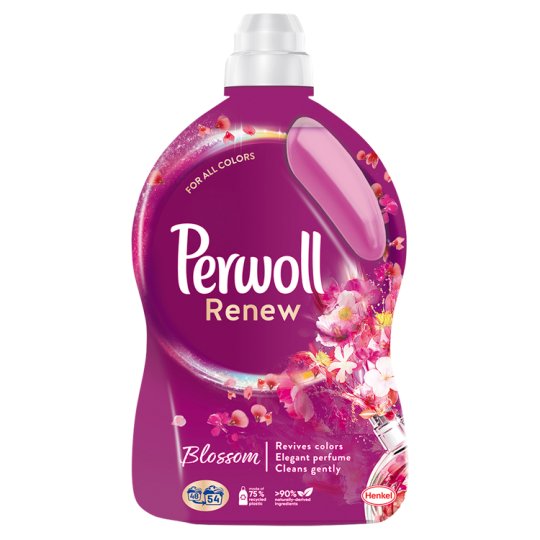 Perwoll Renew Blossom Detergent 54 Washes 2970ml Tesco Groceries