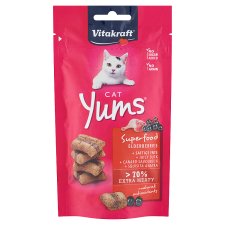 Vitakraft Cat Yums Superfood Duck and Elderberry 40g