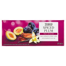 Tesco Spiced Plum Fruit Infusion 20 x 2g (40g)