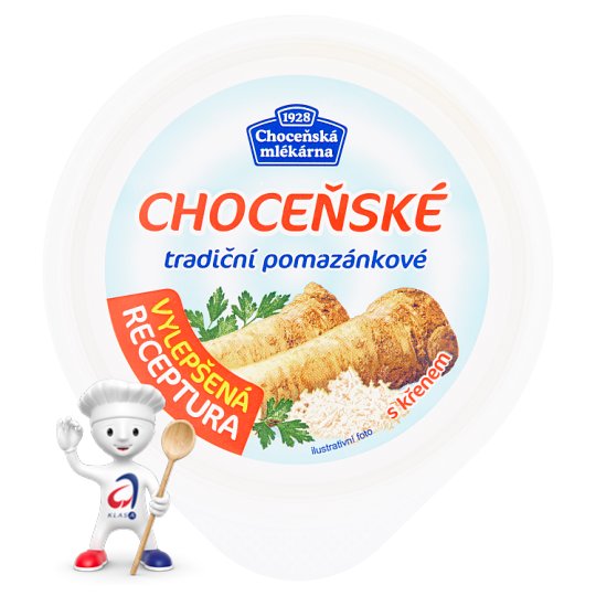 Choceňská Mlékárna Choceňské tradiční pomazánkové s křenem 150g