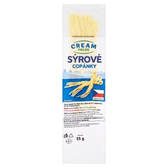 Cream Fields Sýrové copánky 55g