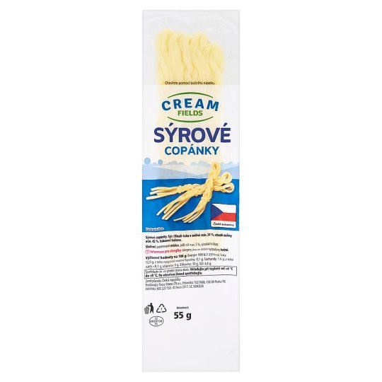 Cream Fields Sýrové copánky 55g