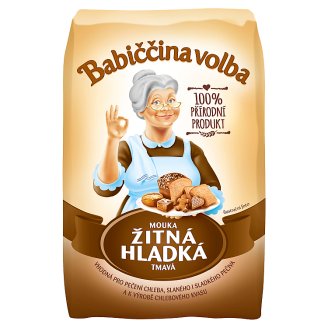 Babiččina Volba Žitná mouka chlebová 1kg