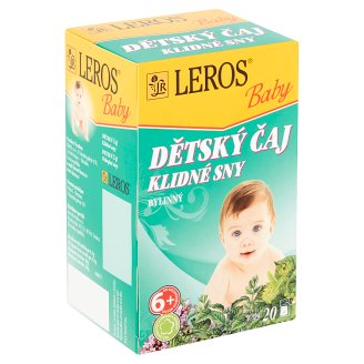 Leros Baby Dětský čaj klidné sny bylinný 20 x 1,5g