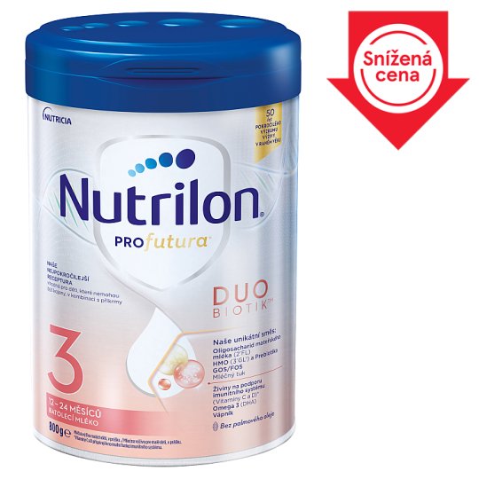 Nutrilon Profutura Duobiotik 3 Toddler Milk 12-24 Months 800g - Tesco ...