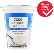 Tesco Natural Yoghurt 150g