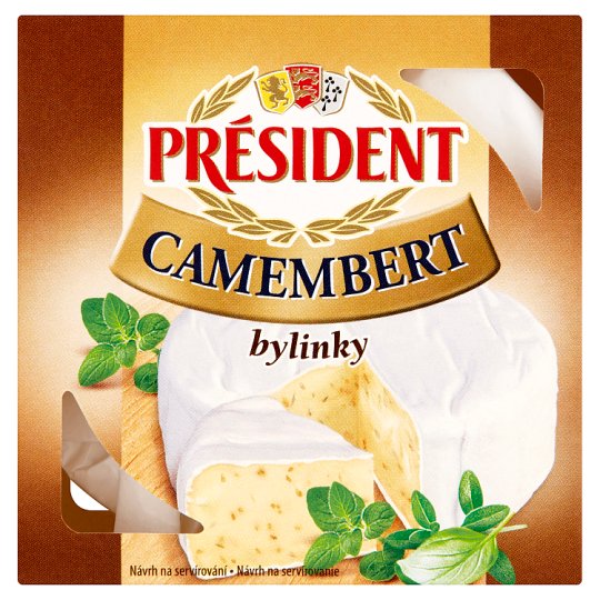 Président Camembert bylinky 90g