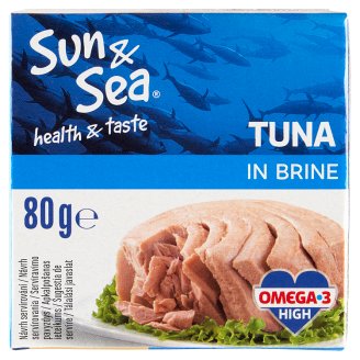 Sun & Sea Tuňák ve vlastní šťávě 80g