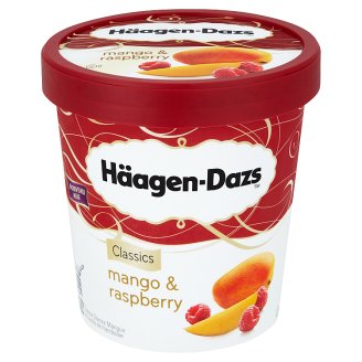 Häagen-Dazs Mango zmrzlina s malinovou polevou 500ml