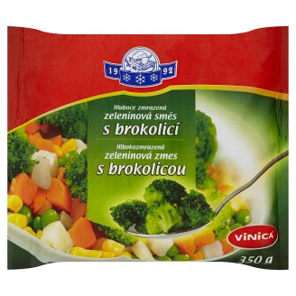 Vinica Hluboce zmrazená zeleninová směs s brokolicí 350g