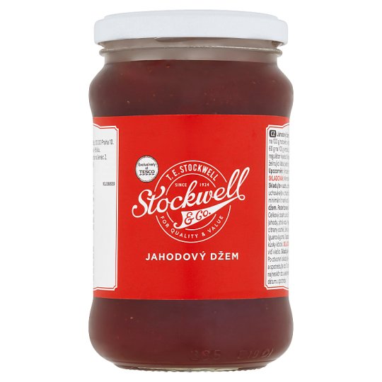 Stockwell & Co. Strawberry Jam 440g Tesco Groceries