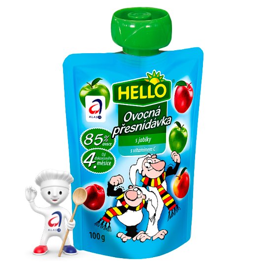 Hello Fruit Snack with Apples 100g