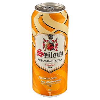 Svijany Svijanská desítka pivo světlé výčepní 0,5l