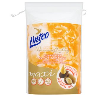 Linteo Kosmetické vatové polštářky maxi 40 ks