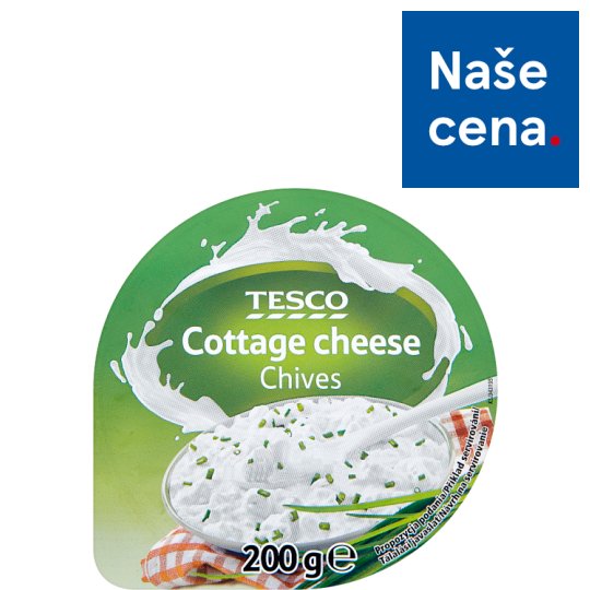 Tesco Cottage Cheese s pažitkou 200g