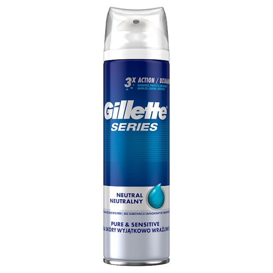 Gillette Series Pure & Sensitive Pánský Gel Na Holení 200 ml