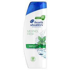 Head & Shoulders Menthol Fresh Anti Dandruff Shampoo 500 ml for Daily Use. Clean Feeling