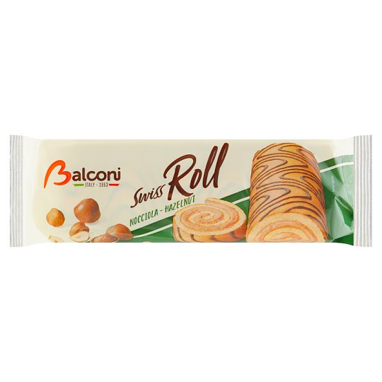 Balconi Roll s náplní z lískových oříšků 250g