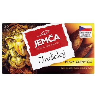 Jemča Indický pravý černý čaj 20 x 1,5g