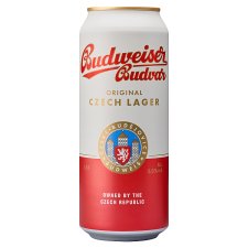 Budweiser Budvar B:Original světlý ležák pivo 0,5l