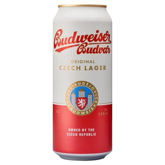 Budweiser Budvar B:Original Czech Premium Lager 0.5L