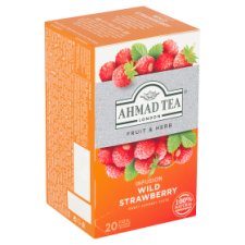Ahmad Tea Fruit Tea Flavored with Wild Strawberry Flavor 20 x 2g
