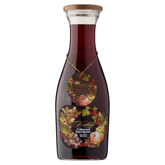 Fantasy Cabernet Sauvignon červené polosladké víno 1l