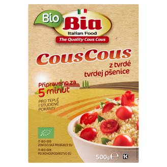 Bia Bio Kuskus z tvrdé pšenice 500g
