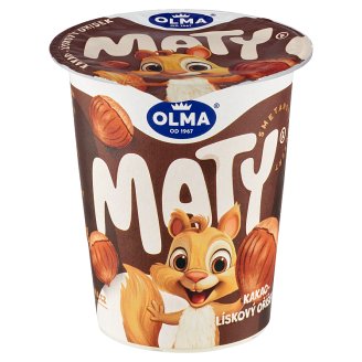 Olma Olmíci Maty smetanová přesnídávka s kakaem a oříšky 110g