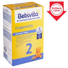 Bebivita 2 Continuous Milk Infant Nutrition from the End of the 6th Month 500g