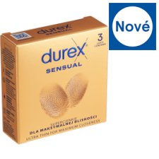 Durex Sensual Condoms 3 pcs