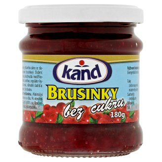 Kand Brusinky bez cukru 180g