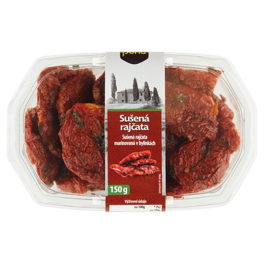 Perla Sušená rajčata marinovaná v bylinkách 150g