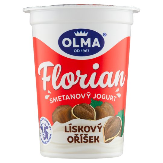 Olma Florian Smetanový jogurt lískový oříšek 150g