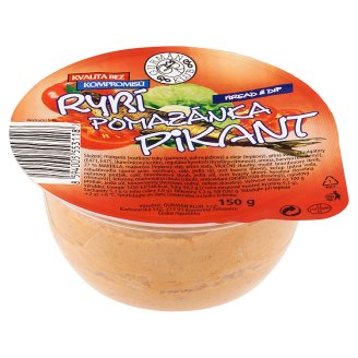 Gurmán Klub Bread & Dip Rybí pomazánka pikant 150g