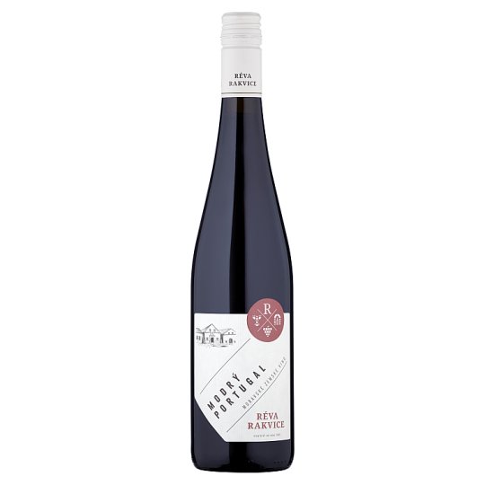 Réva Rakvice Modrý Portugal moravské zemské víno suché 750ml