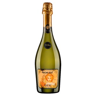 Mucha Sekt Jakostní šumivé víno bílé demi sec 0,75l