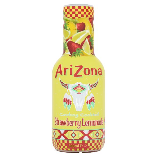 Arizona Cowboy Cocktail Strawberry Lemonade ovocný nápoj 500ml