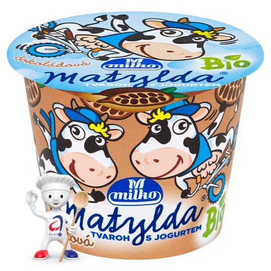 Milko Matylda Bio tvaroh s jogurtem čokoládová 90g