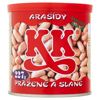 KK Arašídy pražené a slané 227g