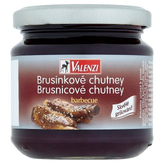 Valenzi Brusinkové chutney barbecue 220g