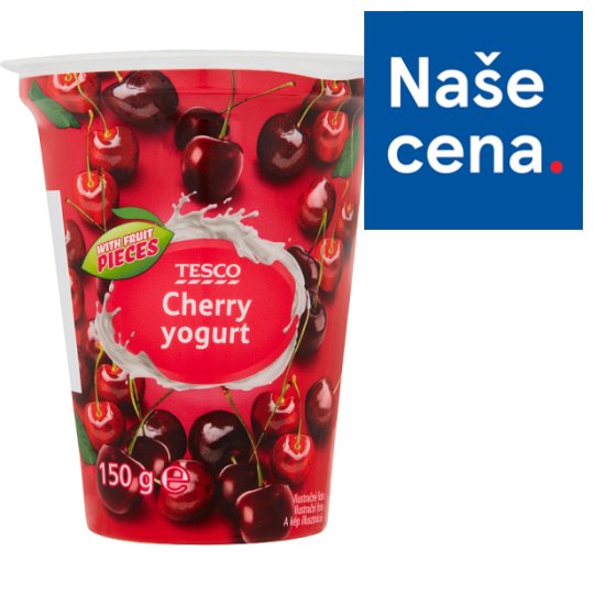 Tesco Jogurt třešňový 150g