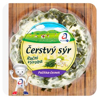 Čerstvý sýr pažitka-česnek 100g