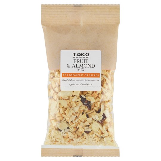 Tesco Fruit & Almond Mix 100g