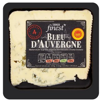 Tesco Finest Bleu d´Auvergne sýr plnotučný poloměkký 150g